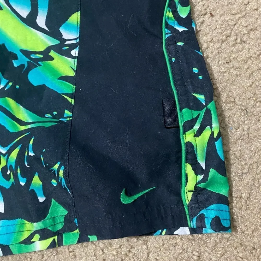 Nike Floral Swim Trunks